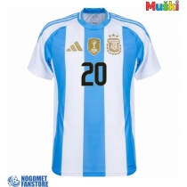 Argentina Alexis Mac Allister #20 Domaci Dres Copa America 2024 Kratak Rukav